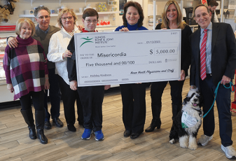 Illinois Bone & Joint Institute Donates $5,000 to Misericordia Foundation