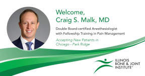 IBJI Welcomes New Anesthesiologist Craig S. Malk, MD