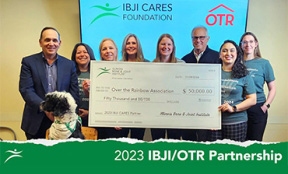 IBJI CARES and Over the Rainbow 2023 Partnership Draws to a Close