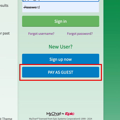 PAY AS GUEST