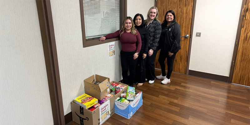 Food donations for IBJI post-gala food drive