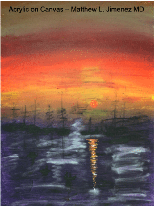 Water color by Dr. Matthew Jimenez