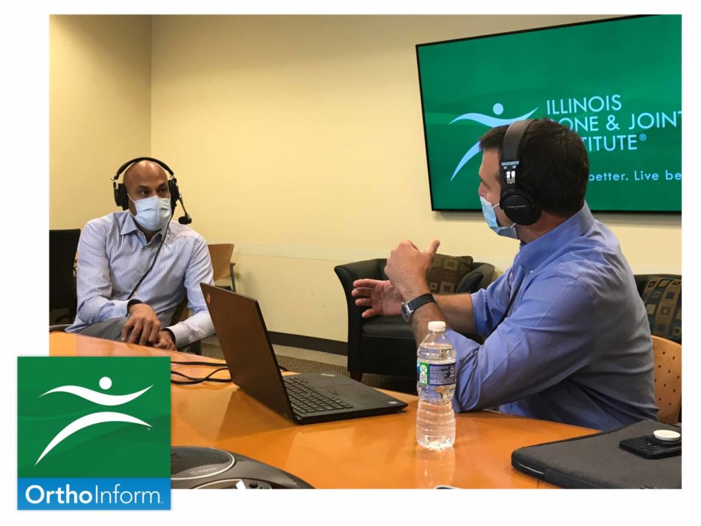 Dr. Eric Chehab interviews Dr. Anand Vora on IBJI OrthoInform about Achilles Tendon Repair