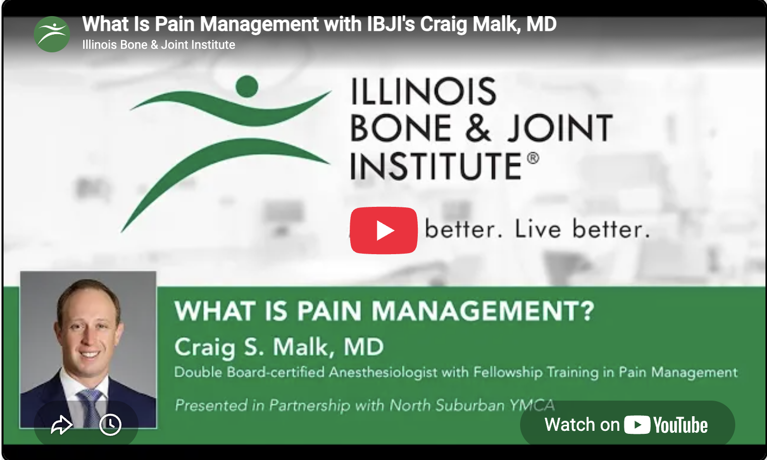 What is Pain Management Webinar