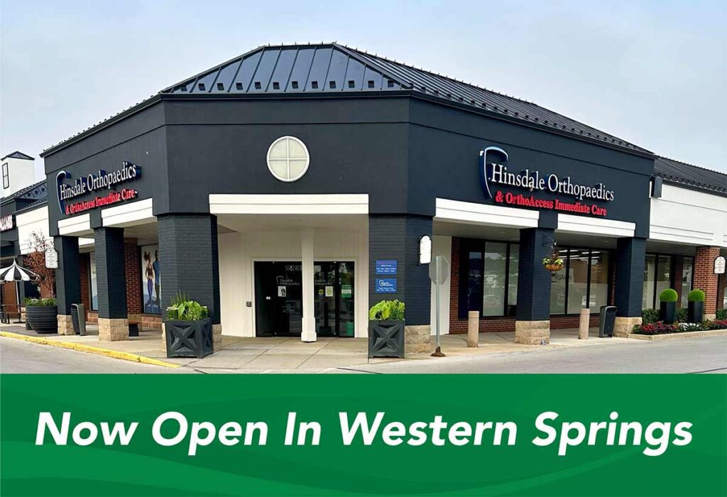 Western Springs OrthoAccess now open