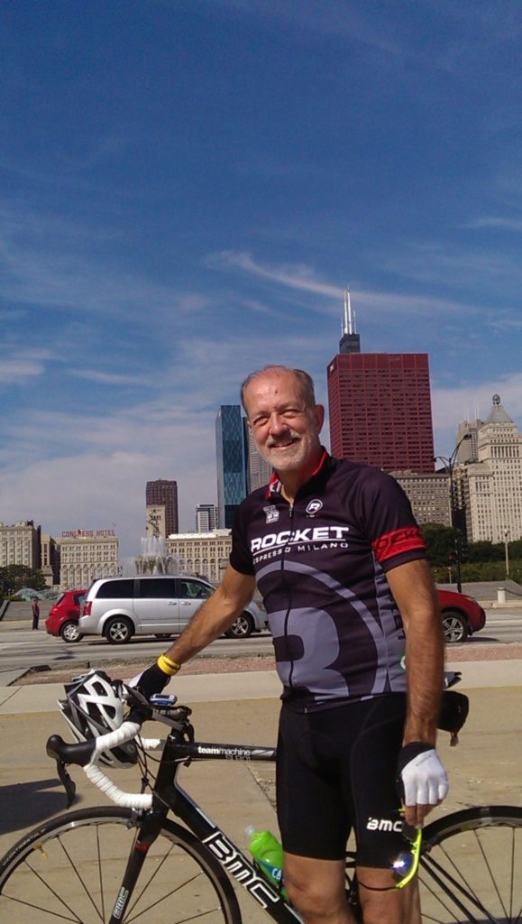 Surgery for hip pain was the solution that helped Robert get back on the bike trails.
